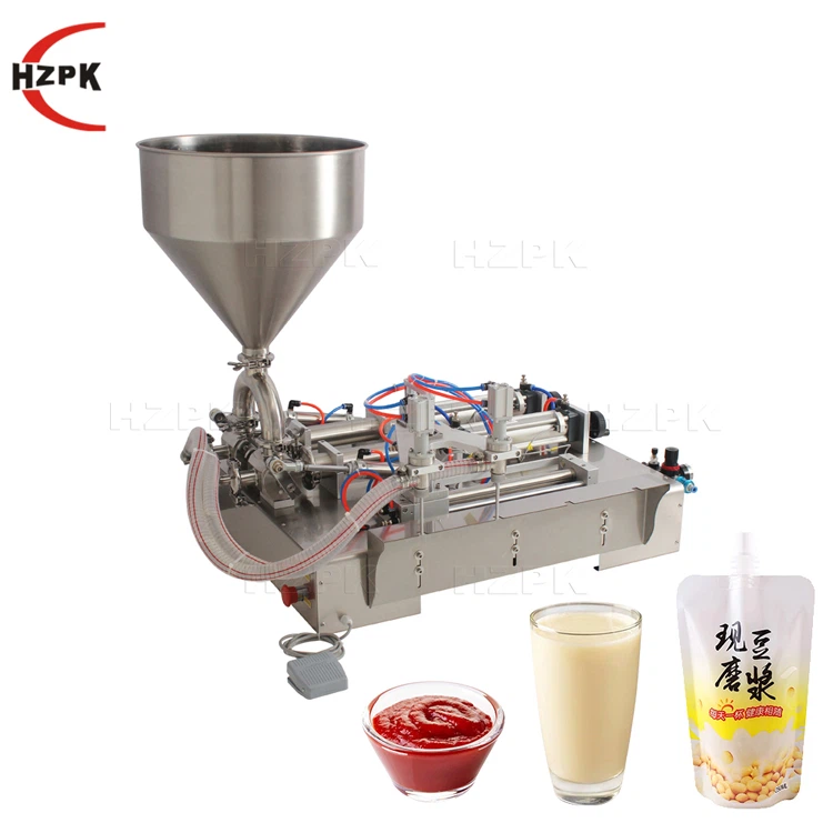 Semi-automatic Spout Bag Filling Machine